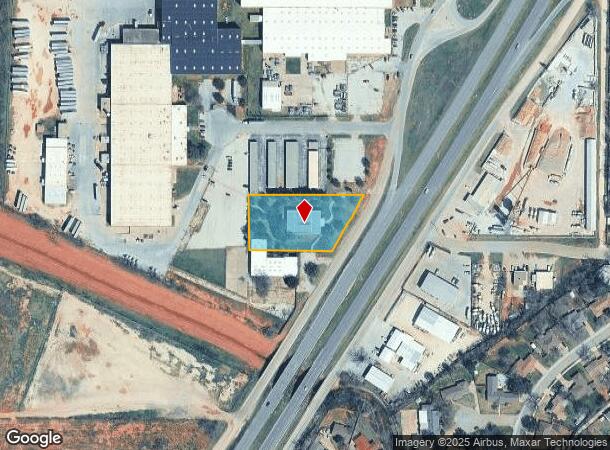  1850 N Clack St, Abilene, TX Parcel Map