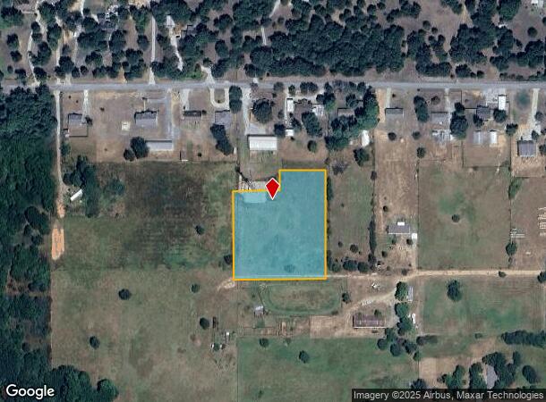 2247 W Mockingbird Ln, Durant, OK Parcel Map