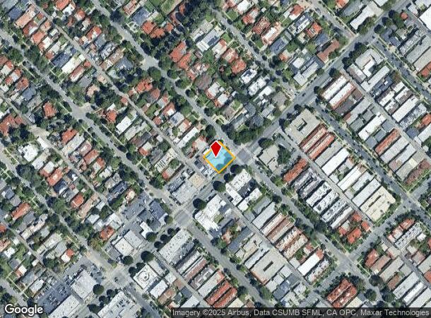  1623 Montana Ave, Santa Monica, CA Parcel Map