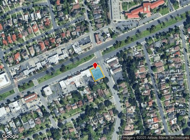 2540 Huntington Dr, San Marino, CA Parcel Map