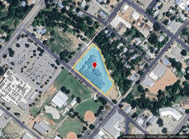  202 E Ufer St, Fredericksburg, TX Parcel Map