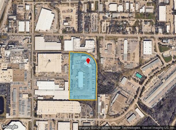 2300 Time St, Irving, TX Parcel Map
