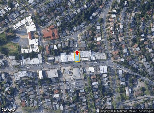  1853 Solano Ave, Berkeley, CA Parcel Map
