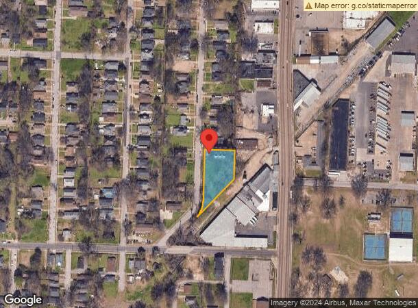  1248 James St, Memphis, TN Parcel Map