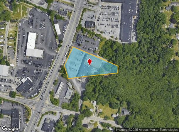  1020 Bald Hill Rd, Warwick, RI Parcel Map