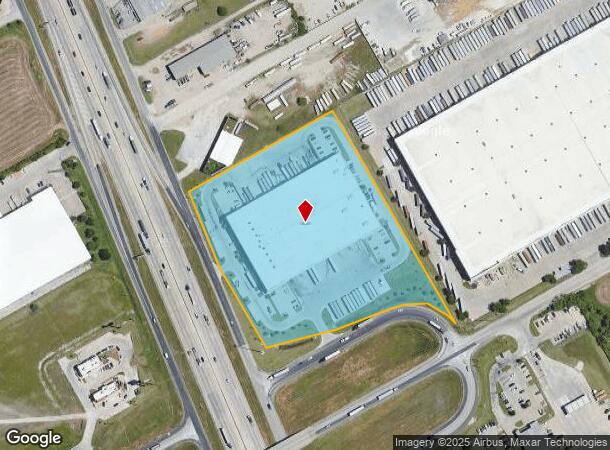  1704 S Interstate 45 Service Rd, Hutchins, TX Parcel Map