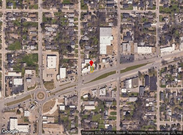  4205 W Jefferson Blvd, Dallas, TX Parcel Map