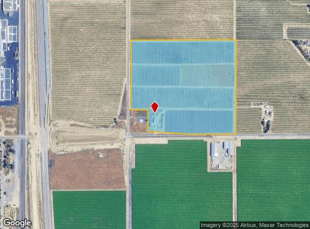  2534 E Manning Ave, Fresno, CA Parcel Map
