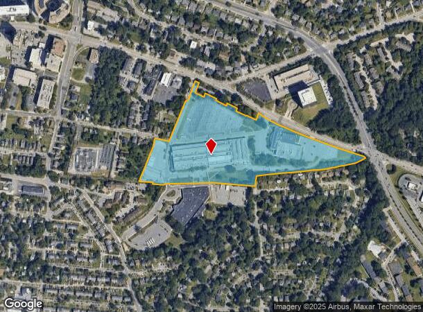 703 E Joppa Rd, Towson, MD Parcel Map