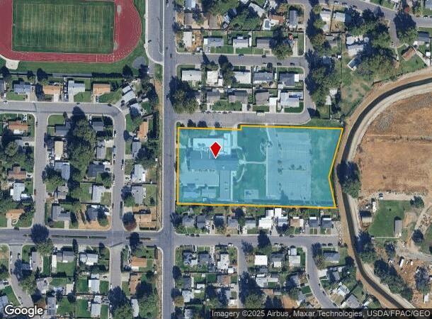 1409 S Garfield St, Kennewick, WA Parcel Map