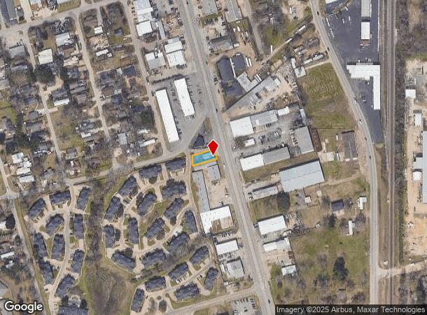  611 S Frazier St, Conroe, TX Parcel Map