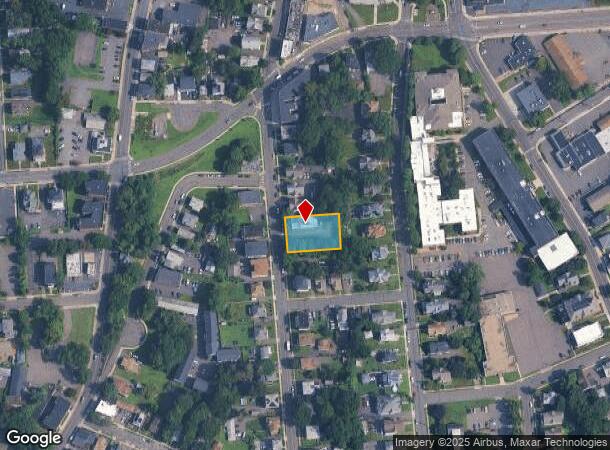  198 Glen St, New Britain, CT Parcel Map