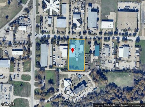  406 Interchange St, Mckinney, TX Parcel Map