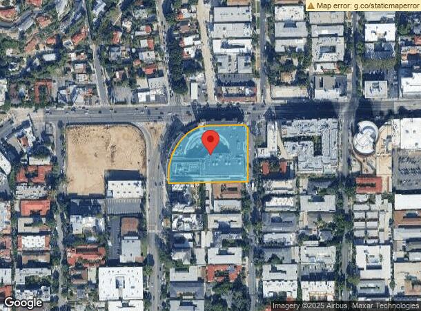  8000 W Sunset Blvd, Los Angeles, CA Parcel Map