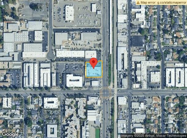  7621 Canoga Ave, Canoga Park, CA Parcel Map