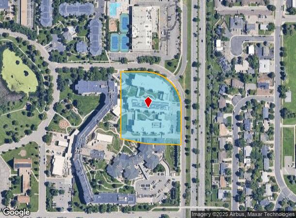  4950 Thunderbird Dr, Boulder, CO Parcel Map