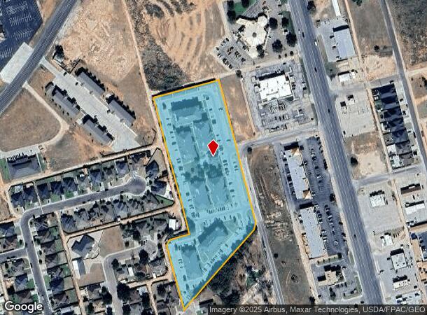 200 Nw Avenue M, Andrews, TX Parcel Map