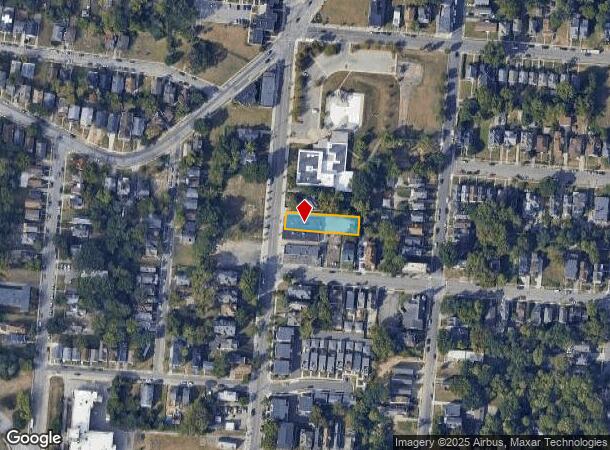  3212 Woodburn Ave, Cincinnati, OH Parcel Map