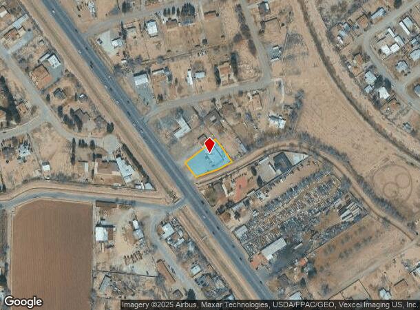 10621 Alameda Ave, Socorro, TX Parcel Map