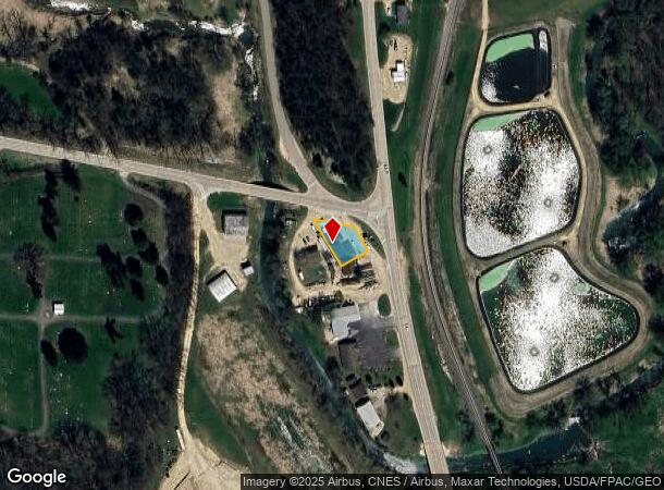 1402 S Highway 52, Guttenberg, IA Parcel Map