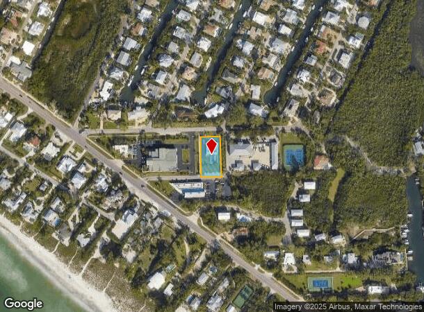 536 General Harris St, Longboat Key, FL Parcel Map