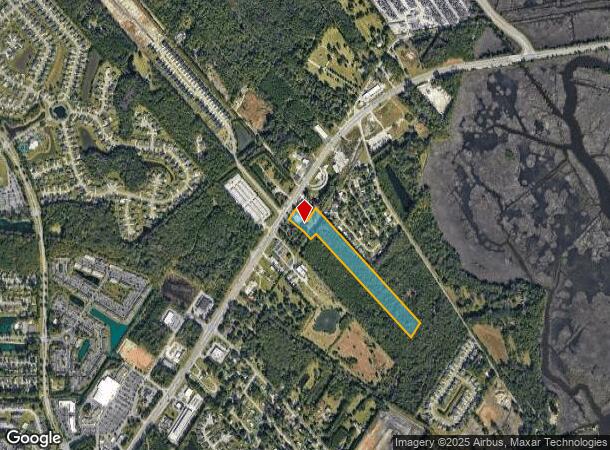 5647 Ogeechee Rd, Savannah, GA Parcel Map