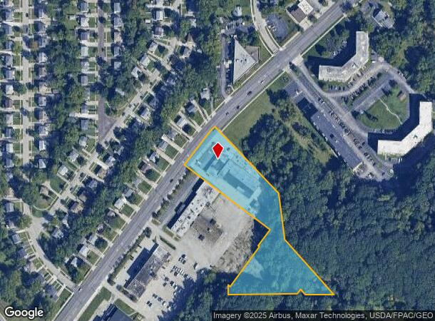 25200 Euclid Ave, Euclid, OH Parcel Map