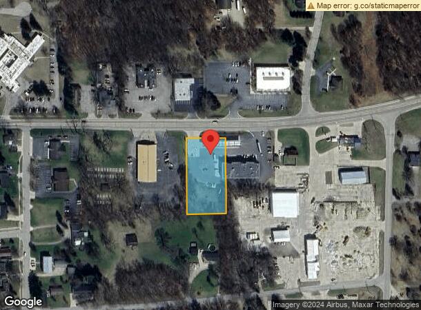  875 E Lincoln Ave, Ionia, MI Parcel Map