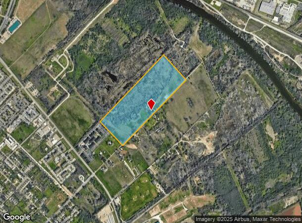  529 E Garden Dr, Waco, TX Parcel Map