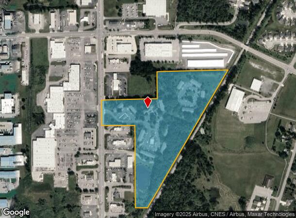 1700 N Wayne St, Angola, IN Parcel Map