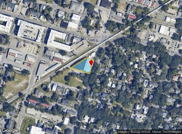  2819 Bull St, Savannah, GA Parcel Map