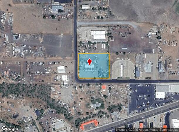  1640 E Adams, Show Low, AZ Parcel Map