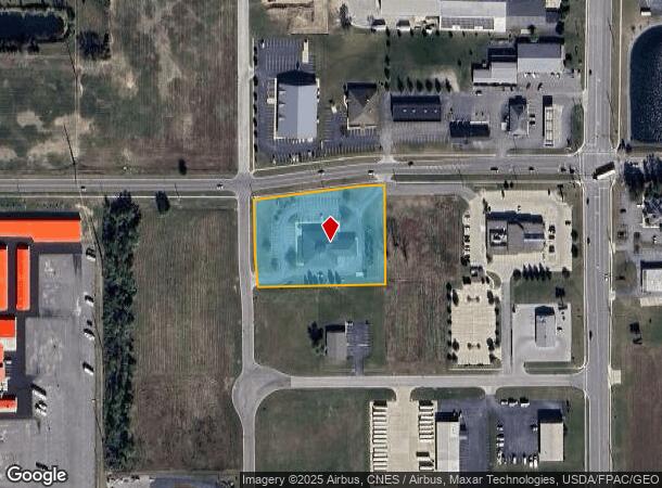  1701 E Melrose Ave, Findlay, OH Parcel Map