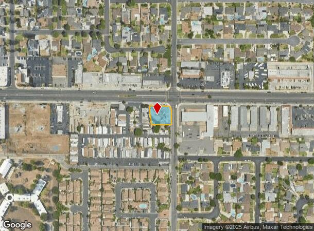  16554 Whittier Blvd, Whittier, CA Parcel Map