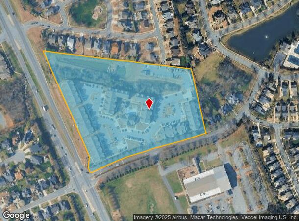  300 Joshua Pl Nw, Concord, NC Parcel Map
