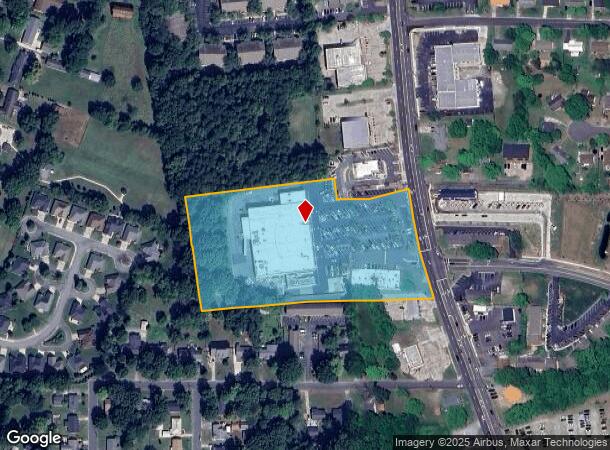 921 S Main St, Graham, NC Parcel Map