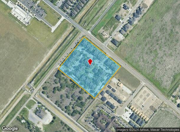  3102 Haine Dr, Harlingen, TX Parcel Map