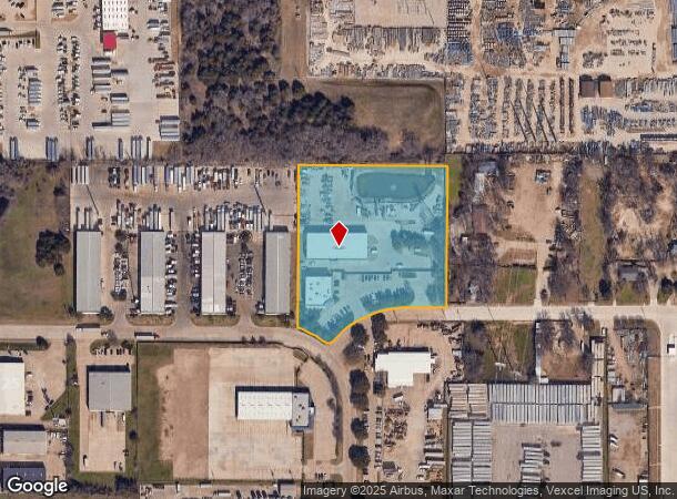  1520 Parker Rd, Grand Prairie, TX Parcel Map