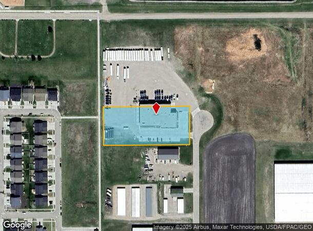  200 1St Ave Se, Mapleton, ND Parcel Map
