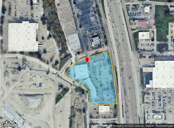 1021 N Central Expy, Plano, TX Parcel Map