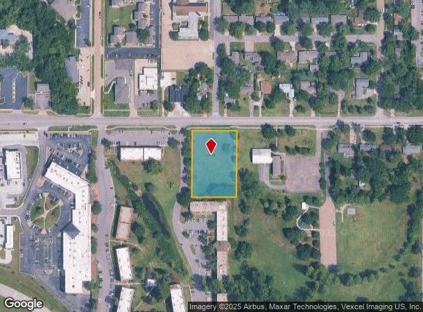 1825 Sw 37Th St, Topeka, KS Parcel Map