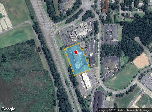  107 Gateway Center Cir, Brunswick, GA Parcel Map