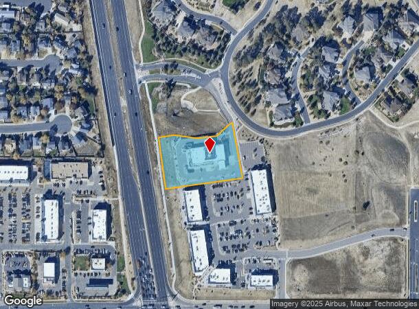  12223 Pine Bluffs Way, Parker, CO Parcel Map