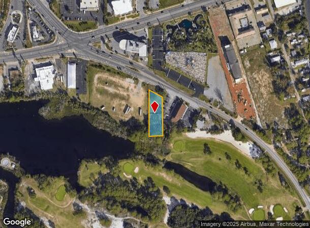  9823 Thomas Dr, Panama City, FL Parcel Map