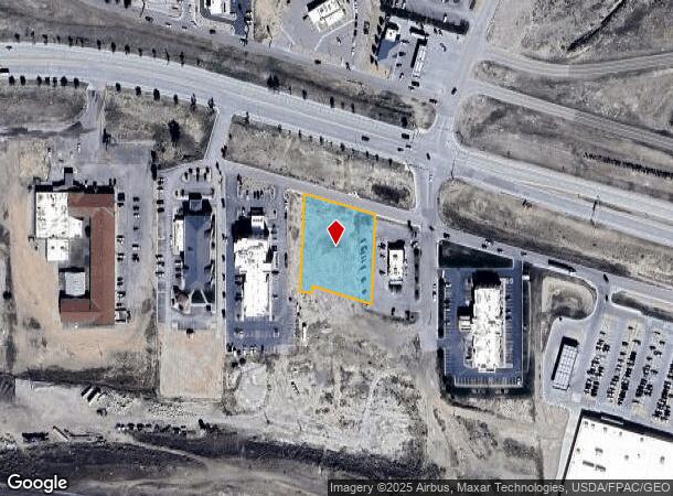  2380 E Cedar St, Rawlins, WY Parcel Map