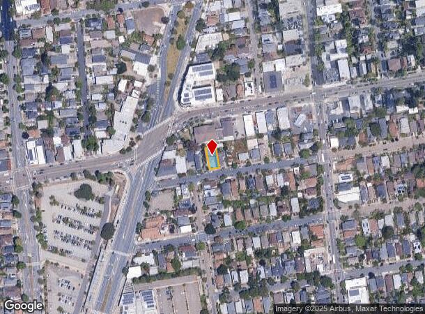 2021 Emerson St, Berkeley, CA Parcel Map