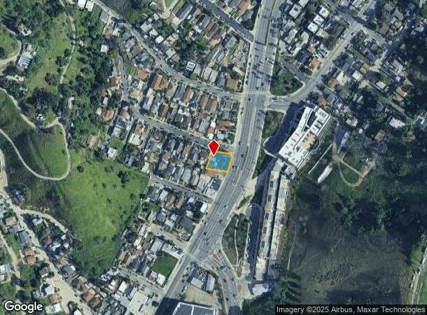 4215 Huntington Dr N, Los Angeles, CA Parcel Map