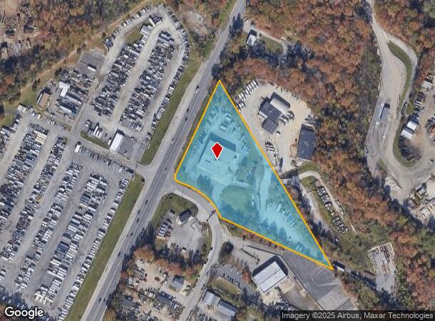  10101 Giles Run Rd, Lorton, VA Parcel Map