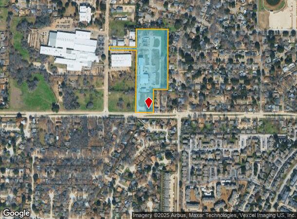  2001 W Mayfield Rd, Arlington, TX Parcel Map