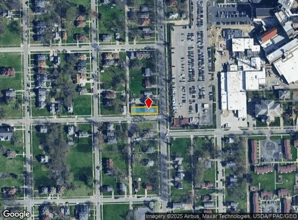 2315 Franklin Ave, Toledo, OH Parcel Map